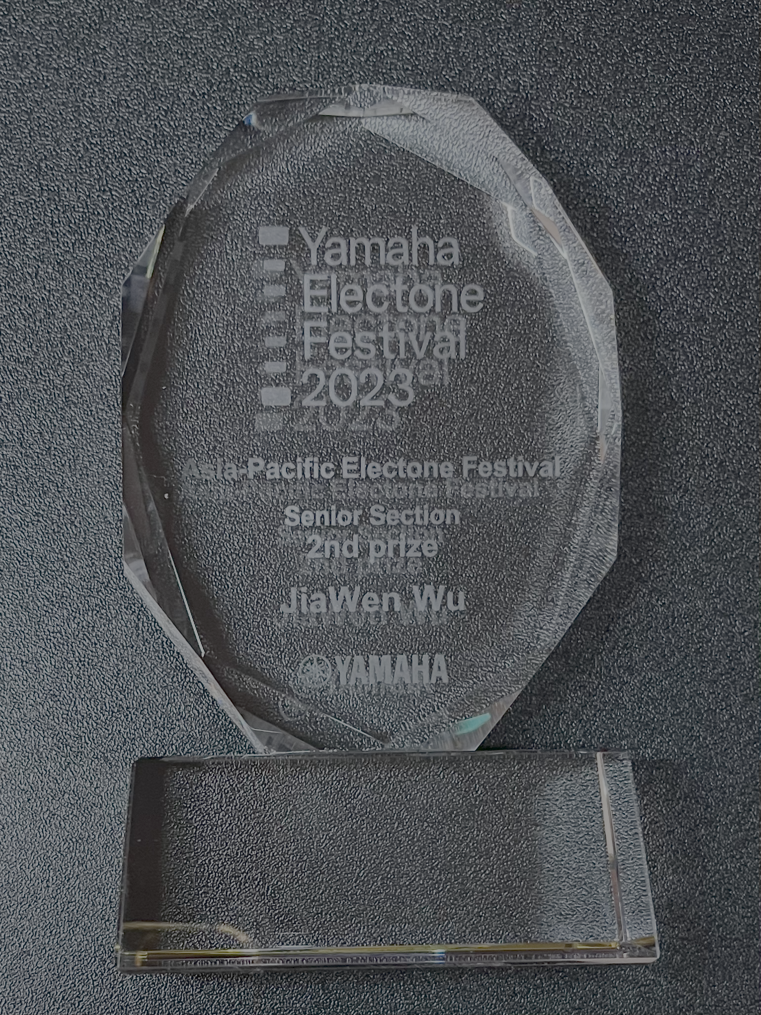 YEF Glass Award